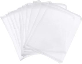 img 4 attached to 🐟 10 Pack of UEETEK Aquarium Nylon Mesh Filter Media Bags with Zipper, Ideal for Aquarium, Garden Pond, 9.8×13.7 inches