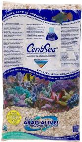 img 1 attached to 🐠 CaribSea Arag-Alive Природный рифовый гравий для аквариумов