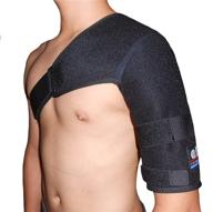 irufa 3d breathable knit elastic patented fabric shoulder brace for ac joint support, rotator cuff injury prevention, dislocated injury protection - fits both left and right shoulder логотип