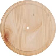 🪵 round wooden surface for walnut hollow clocks logo