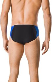 img 3 attached to 🏊 Enhanced Performance: Speedo Men's Endurance+ Launch Splice Brief Swimsuit