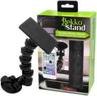 📱 universal windshield suction mount for smartphones by gekko stand - fully adjustable phone holder - ideal for iphone 6 plus, 5s, 5c, 5, samsung galaxy s5, s5 edge, note 4, 3, and more - enhanced seo logo