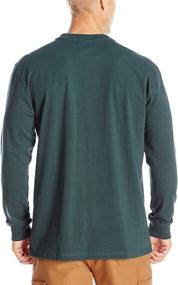 img 1 attached to Dickies Sleeve Heavyweight Henley Hunter: Top-Quality Comfort for Outdoor Enthusiasts