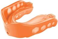 🍊 orange strapless youth gel max mouthguard by shock doctor логотип