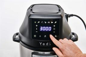 img 2 attached to 🍳 Yedi Capital 7-Preset Air Fryer Lid and Dehydrator with DIY and Delay Start Functions