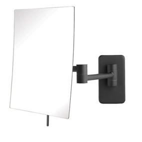 img 2 attached to 🪞 Jerdon Rectangular Wall Mount Mirror JRT695BK