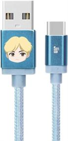 img 4 attached to BTS Character Cables (Type C Cable_JIN)