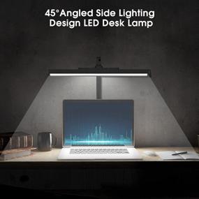 img 2 attached to 💡 Enhance Productivity with the LED Metal Polarized Architect Desk Lamp – 4 Color Modes, 4 Brightness Levels, Dimmable Swing Arm, Clamp Design – Ideal for Home Office Workbench