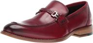 👞 classic stacy adams duval men's moc toe loafer shoes logo