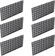 🐠 6-piece grid isolate board divider fish tank bottom filter tray for aquarium crate - obangong логотип