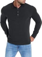 iwoo men's clothing: stretch workout pullover shirts for muscles logo