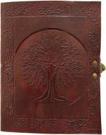 handmade leather embossed yourself notebook logo