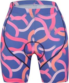 img 3 attached to 🩲 Ultimate Comfort for Female Cyclists: beroy Women's Quick Dry Cycling Underwear and Bike Shorts