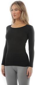 img 2 attached to Bodtek Womens Thermal Underwear Stretchable Sports & Fitness for Cycling