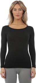 img 4 attached to Bodtek Womens Thermal Underwear Stretchable Sports & Fitness for Cycling