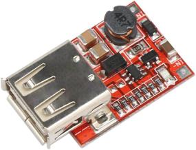 img 3 attached to 🔌 DROK Boost Converter Module - Set of 3 USB DC-DC Step Up Voltage Regulator Boards, 3V to 5V 1A for Enhanced MP3, MP4, and Phone Charging