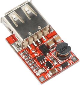 img 2 attached to 🔌 DROK Boost Converter Module - Set of 3 USB DC-DC Step Up Voltage Regulator Boards, 3V to 5V 1A for Enhanced MP3, MP4, and Phone Charging