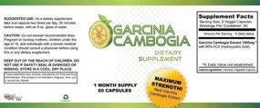 img 1 attached to 🍃 Optimal Garcinia Cambogia Weight Loss Extract-**2 Month Supply**