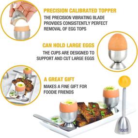 img 2 attached to 🥚 Eparé Egg Cracker and Topper Set