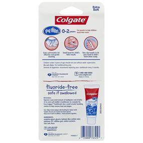 img 3 attached to Colgate Toddler Fluoride Toothpaste Toothbrush