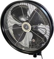 🌬️ experience refreshing outdoor comfort with hydromist f10 14 011 shrouded oscillating misting fan logo