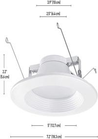 img 2 attached to Globe Electric 91149 Recessed Lights