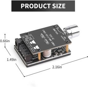 img 2 attached to Плата мини-усилителя UWAYKEY Bluetooth Class D - модуль беспроводного динамика DIY