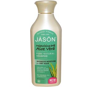 img 2 attached to 🌿 JASON Organic Aloe Vera Shampoo and Conditioner with Dry Hair Treatment, Calendula, Chamomile, and Grapefruit Extracts, No Sulfates, No Parabens, Vegan, 16 fl oz each (Packaging May Vary)
