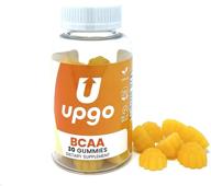 🚀 улучшите производительность с добавками upgo bcaa в виде мармеладок - 30 штук, аминокислотная добавка. логотип