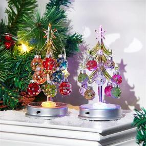 img 1 attached to HappySpot Miniature Christmas Ornaments Decorations Seasonal Decor