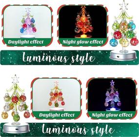 img 2 attached to HappySpot Miniature Christmas Ornaments Decorations Seasonal Decor