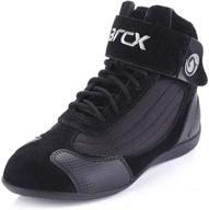 🏍️ herobiker men's mid ankle motorcycle combat boots: ideal for racing, hiking, outdoor work & more logo