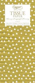 img 1 attached to 🎉 Gold Small Dots Caspari Tissue Paper - 4 Sheets