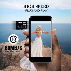 img 3 attached to High-Speed 512GB Micro SD Карта для Nintendo Switch и устройств Android - Карта памяти класса 10 для смартфона, планшета, камеры и дрона (Черная 512 ГБ)