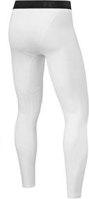 img 3 attached to 🏃 TCA Compression Leggings: Optimize Performance with Youth and Men's Pro Thermal Baselayer Tights