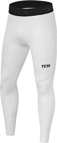 img 4 attached to 🏃 TCA Compression Leggings: Optimize Performance with Youth and Men's Pro Thermal Baselayer Tights