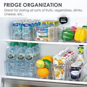 img 1 attached to Refrigerator Vtopmart Organizers Countertops Organization