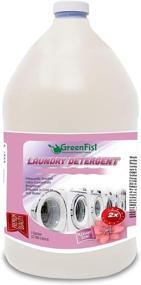 img 4 attached to GreenFist Liquid Laundry Detergent Pleasant