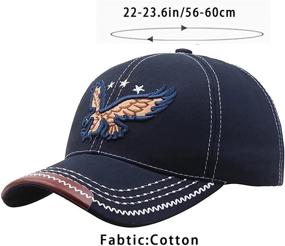 img 3 attached to 🧢 Enhanced Comfort and Style: Adjustable Embroidery Baseball Headdress Chapeau for Boys' Accessories