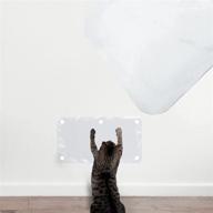 guard your walls with laminet the original deluxe cat wall scratch shield - heavy-duty flexibility at its finest - (32l x 16w - inches) logo