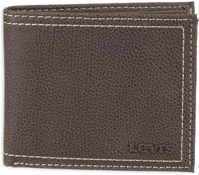 img 4 attached to Levi's Men's Slim Bifold Wallet - Wallets, Card Cases & Money Organizers for Men - Accessories