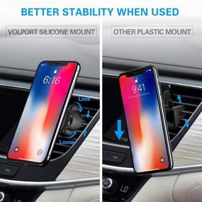 img 1 attached to Efficient Air Vent Phone Holder for Car Socket: Secure and Convenient Solution