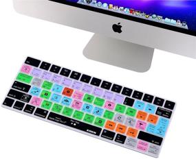 img 3 attached to 🔧 Enhance Productivity with XSKN Logic Pro X Functional Shortcut Hotkey Keyboard Cover for Magic Wireless Bluetooth Keyboard MLA22LL/A MLA22B/A