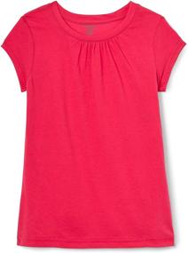 img 2 attached to French Toast Girls Short Sleeve Girls' Clothing for Tops, Tees & Blouses