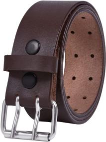 img 4 attached to 🔒 Heavy Leather Grommet with Dual Prongs