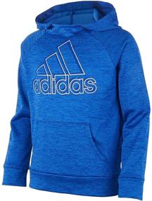 img 2 attached to Пуловер с капюшоном для девочек Adidas размер M - Одежда для девочек