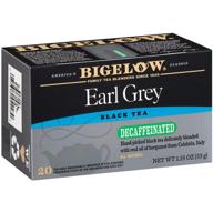 ☕ pack of 6 bigelow decaffeinated earl grey black tea bags - 20-count boxes, total of 120 tea bags logo