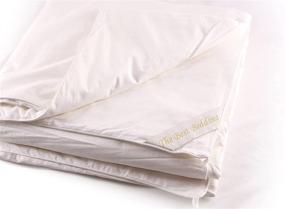 img 1 attached to 🛏️ 100% Mulberry Silk Comforter Duvet - Twin Size 68" X 86" with Cotton Shell - Winter / Fall