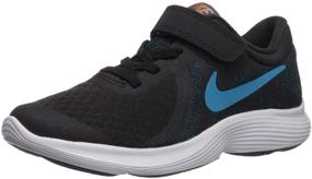 img 4 attached to Nike Girls' Revolution 4 (PSV) Running Shoe: Discover Lightweight Comfort and Support!