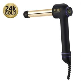 img 3 attached to 🔥 HOT TOOLS Professional 24K Gold CURLBAR Curling Wand: Achieve Glamorous Curls with the 1-Inch Barrel!